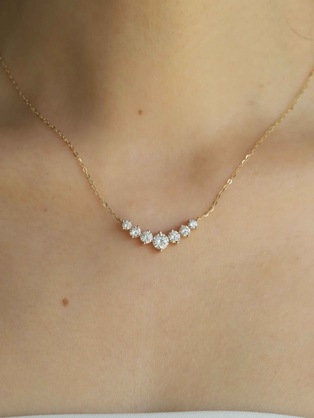 Seven Gems Lab Grown Diamond Necklace in 14K Solid Gold: The Ultimate Guide FSS Jewellery