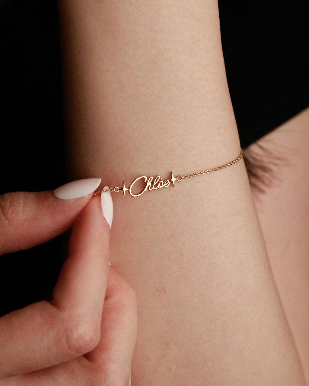 North Star Name Bracelet (Personalize)