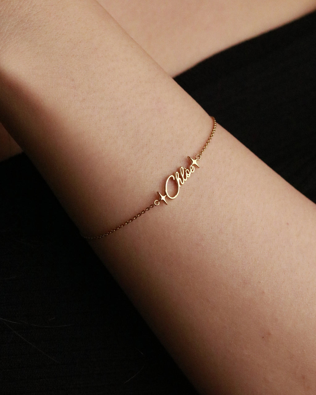 North Star Name Bracelet (Personalize)