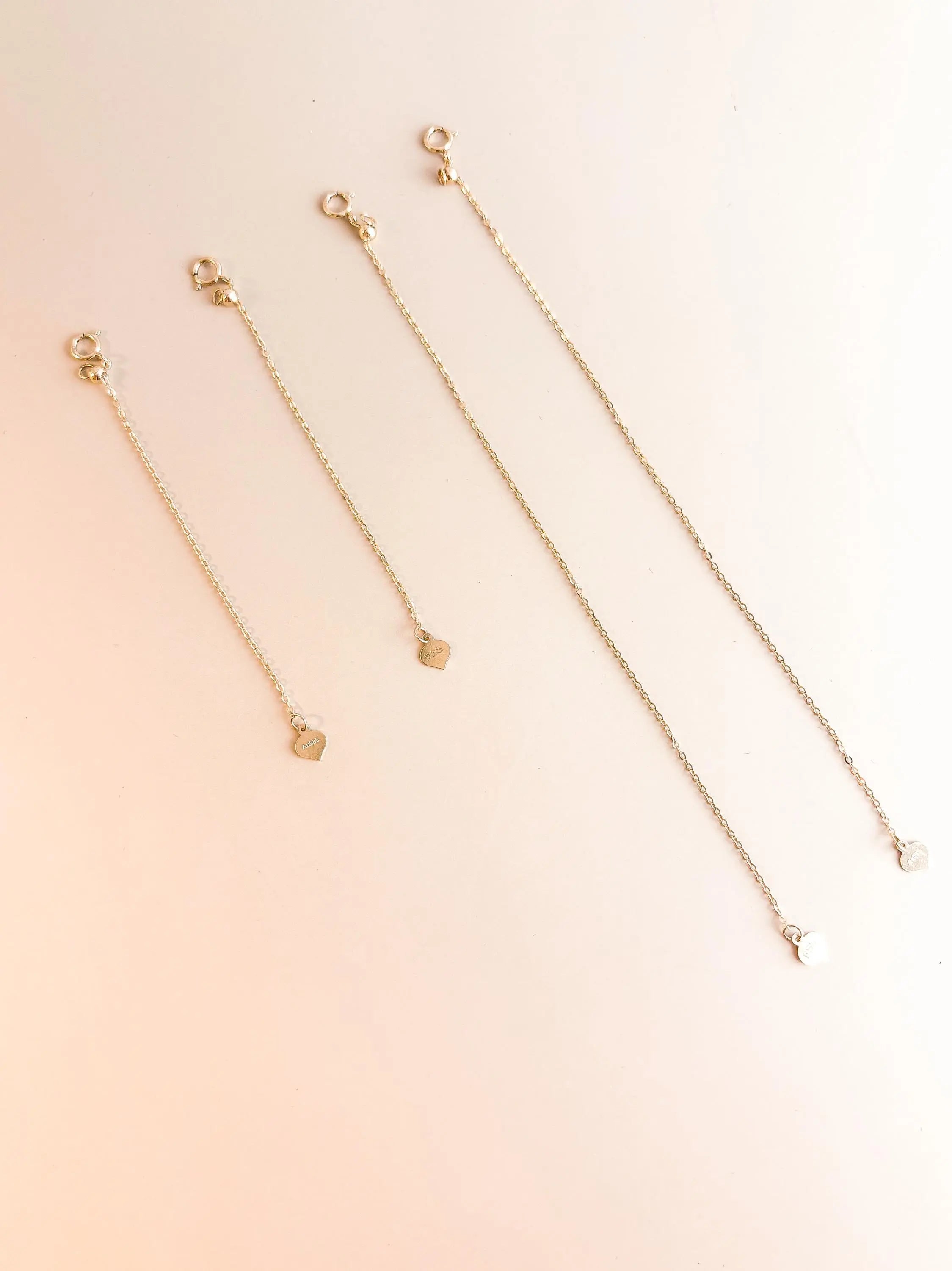 14K Gold necklace and bracelet extender 