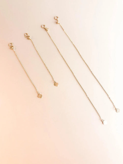 14K Gold necklace and bracelet extender 