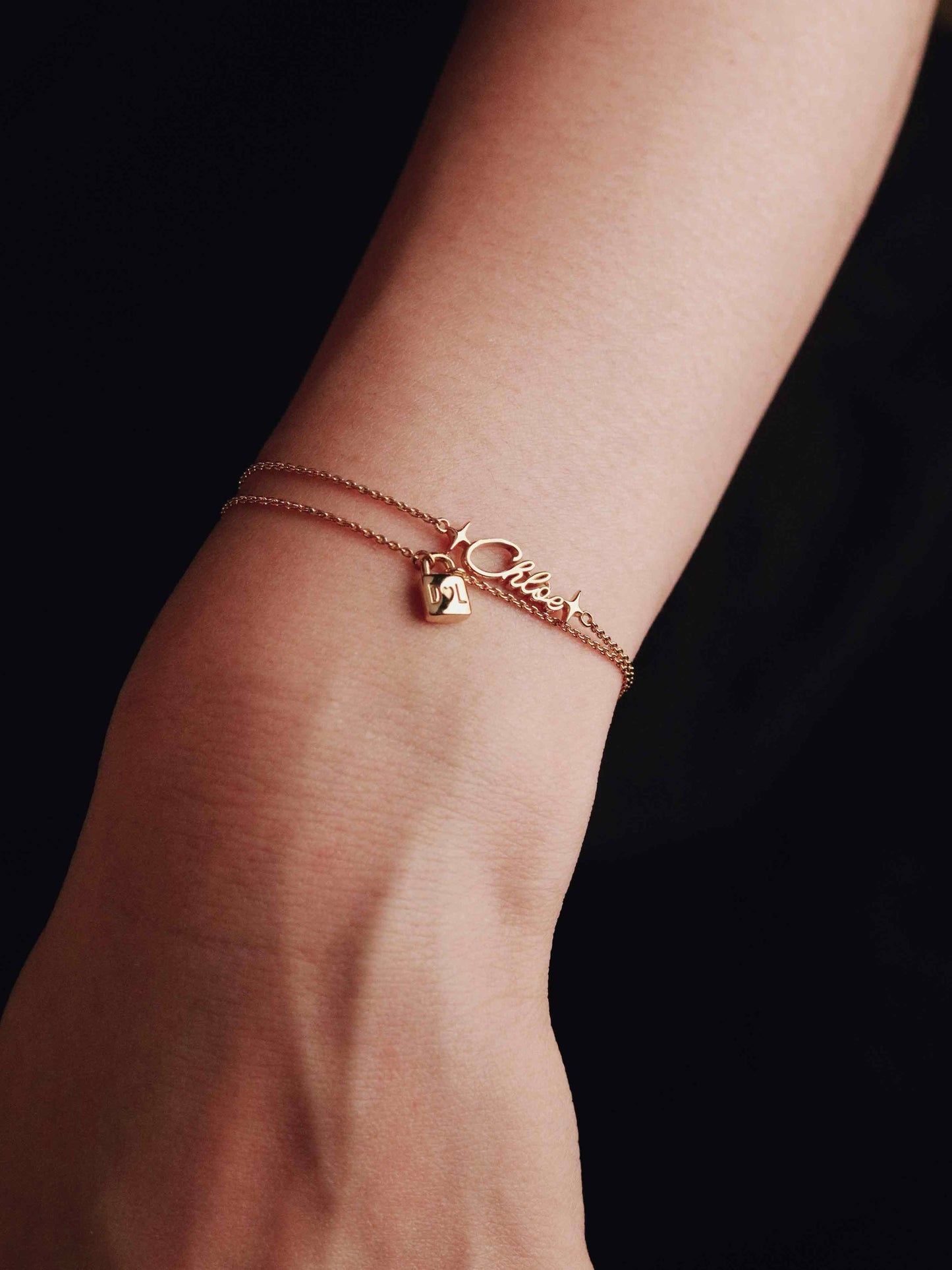 unique bracelet with her name 
