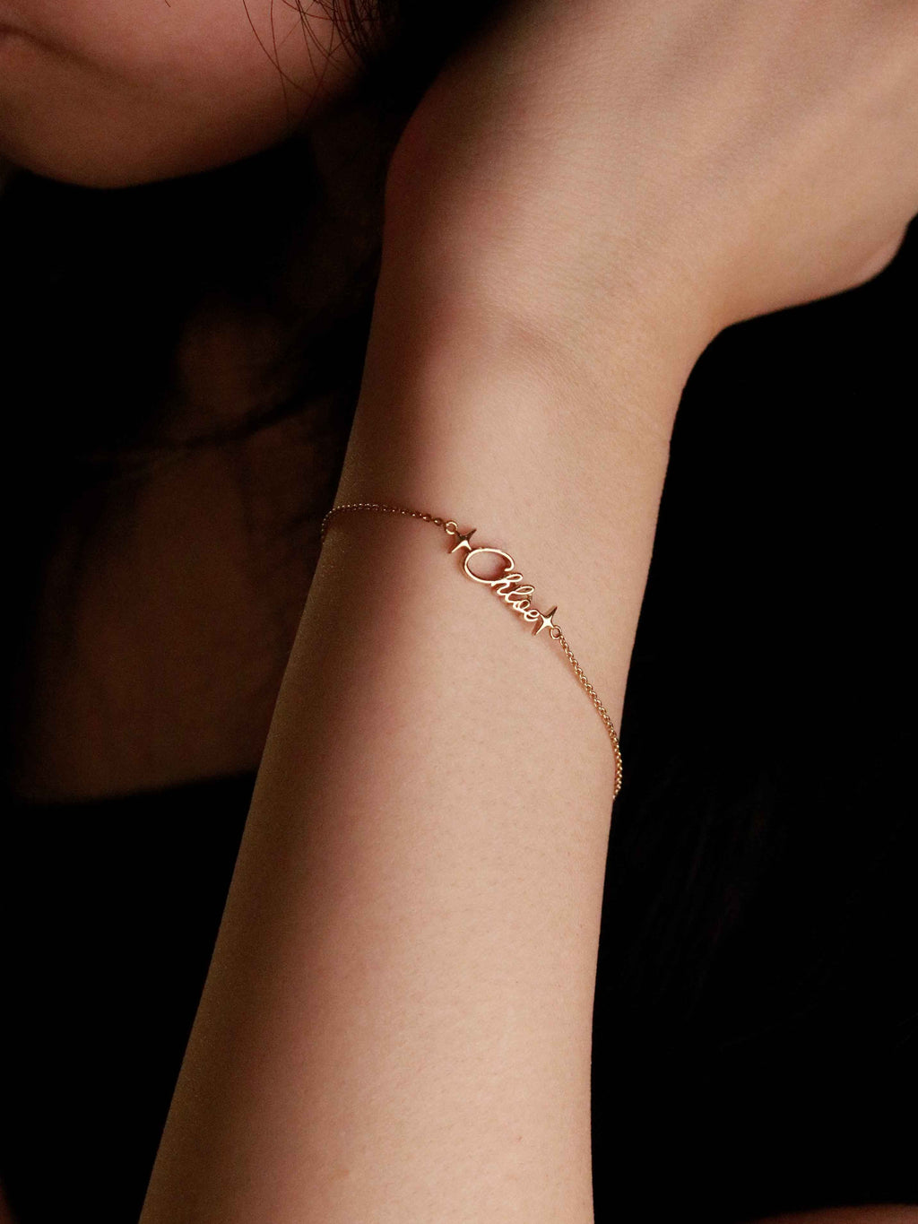 14k bracelet with name 