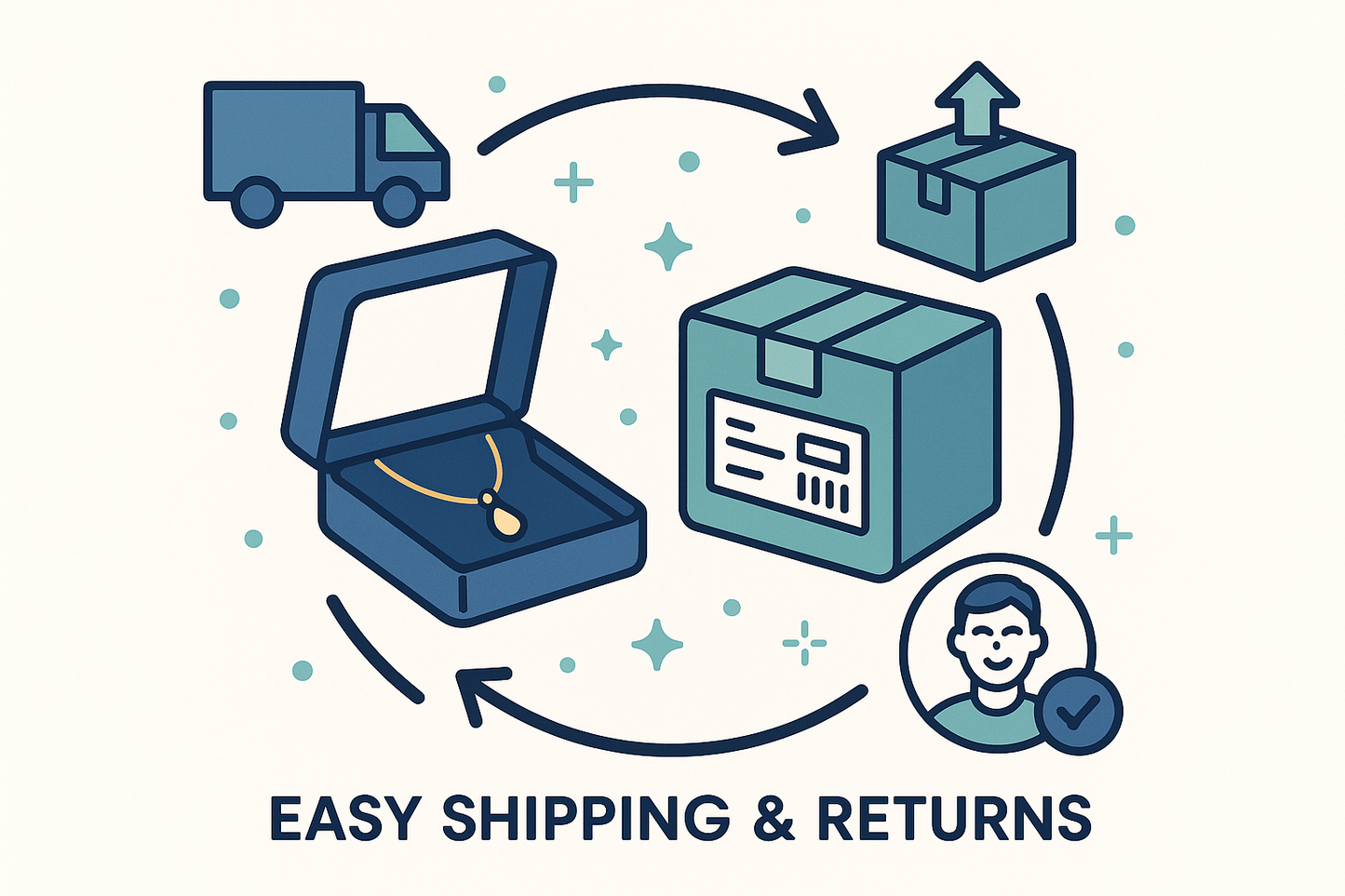 easy shipping return 