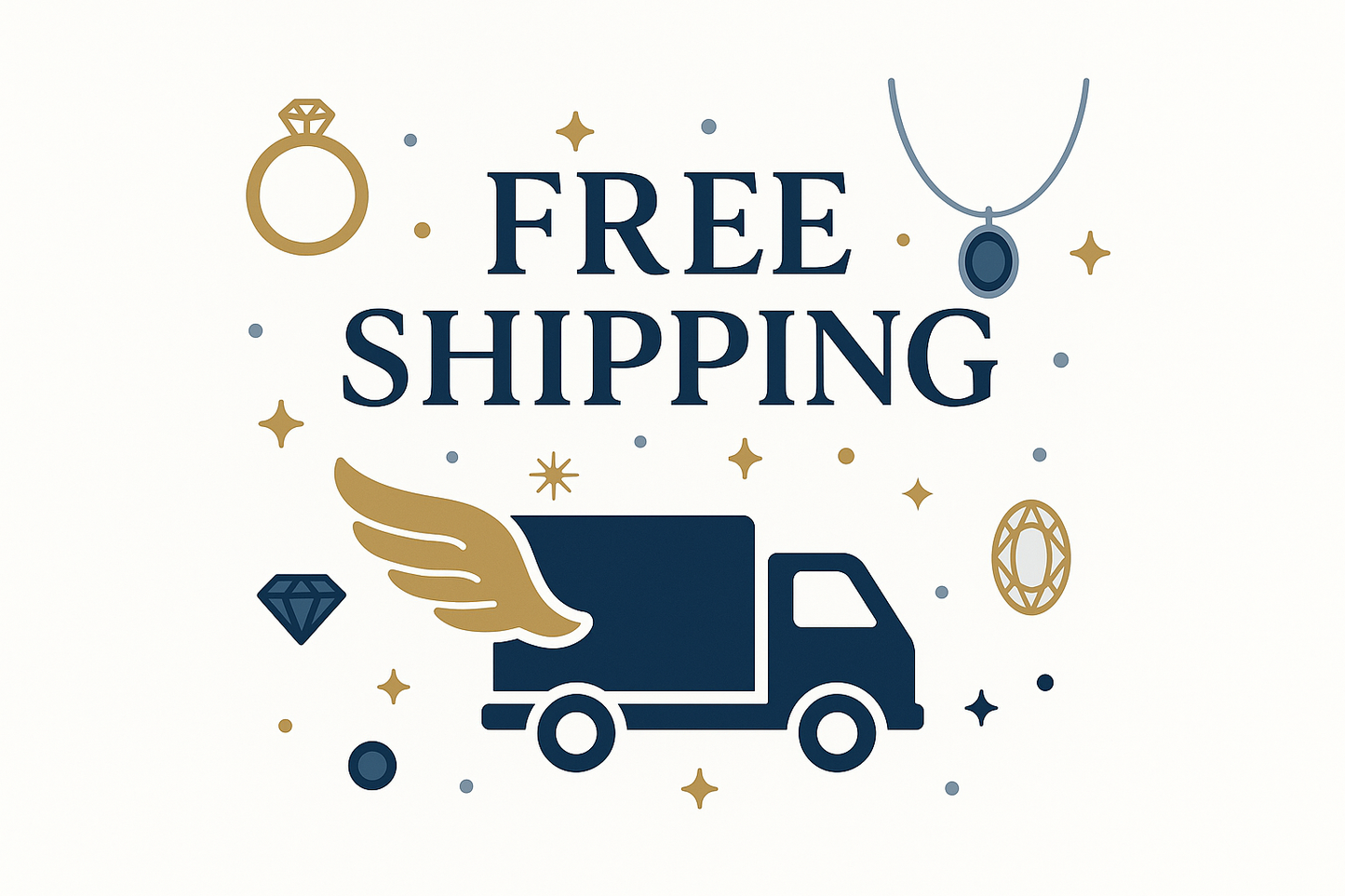 Free shipping illustration 