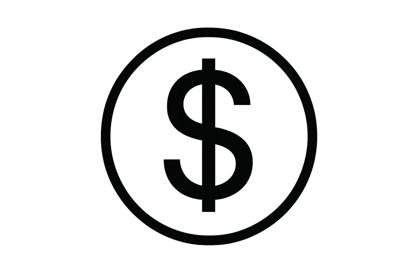 money icon black 
