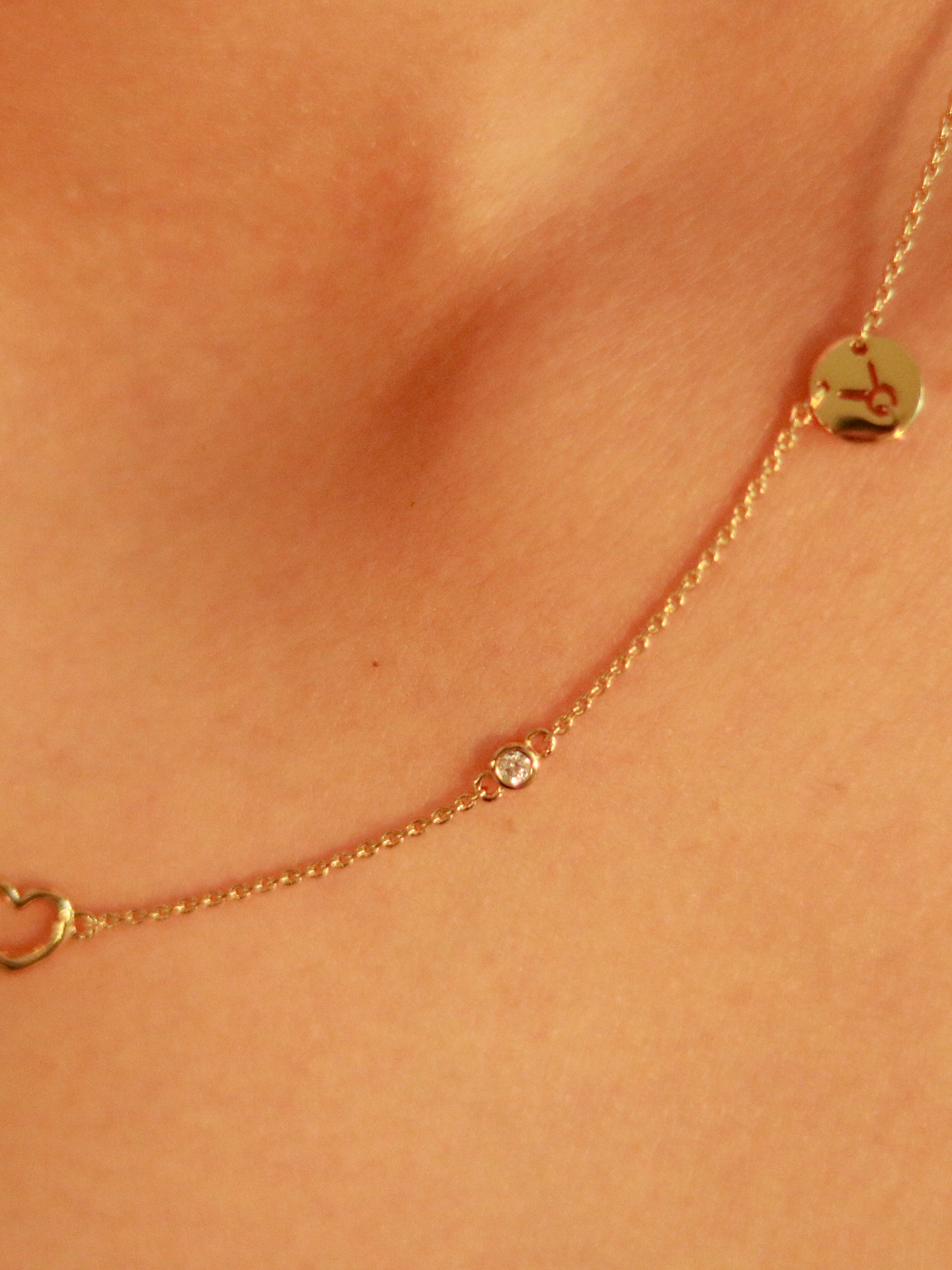 Personalized Necklace L ♡ V E
